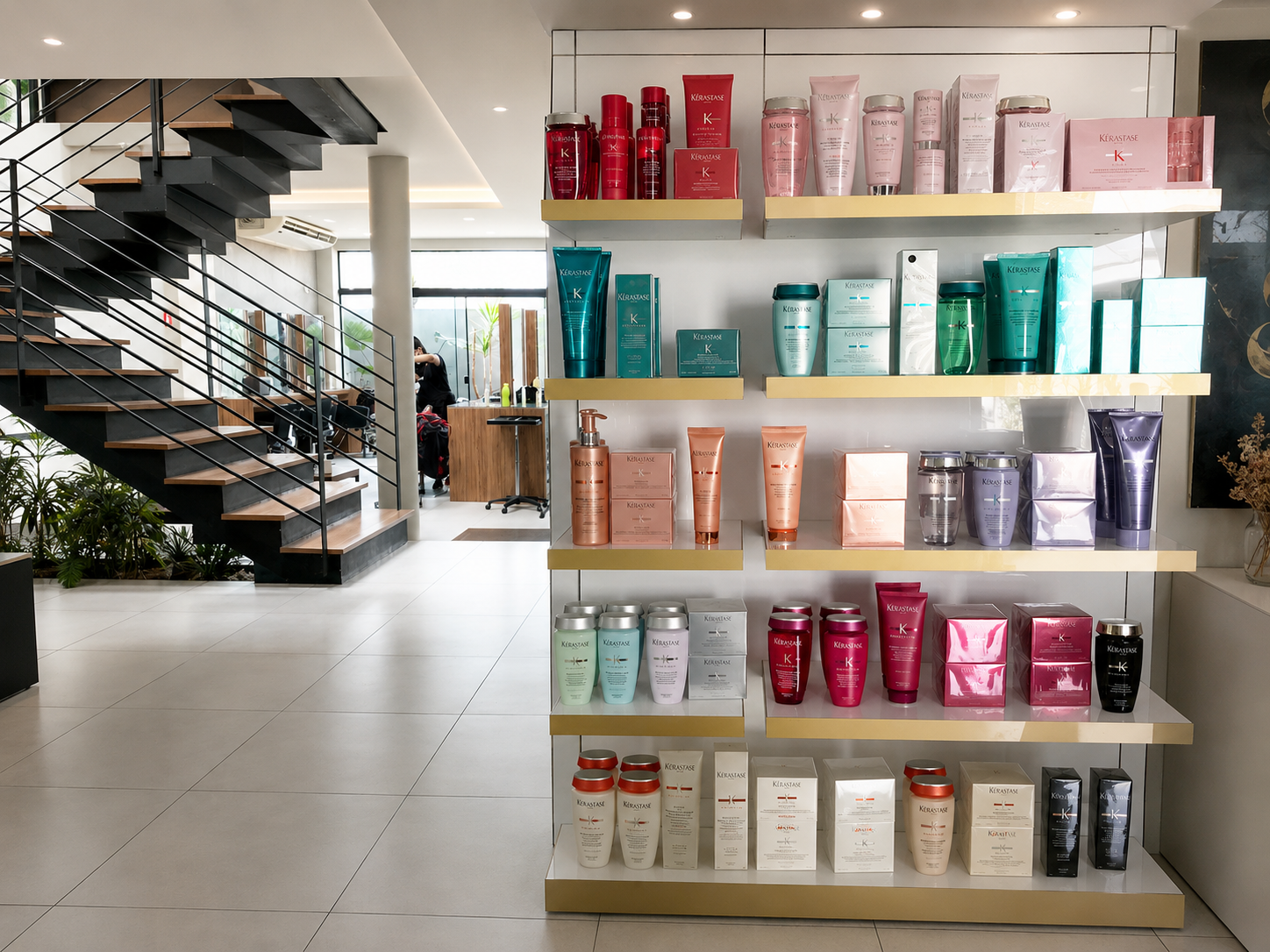 Produtos profissionais utilizados pelo Studio Vênus
